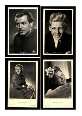 12 Alte Postkarten Schauspieler / Innen Film Foto Verlag der 30er Jahre + K 2
