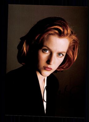 Gillian Anderson Autogrammkarte TOP ## BC G 14418 D