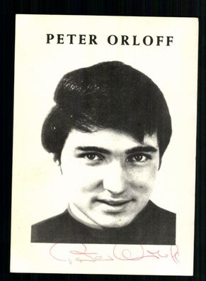Peter Orloff Autogrammkarte Original Signiert # BC 143358