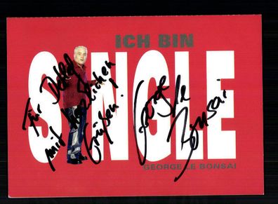 George le Bonsai Autogrammkarte Original Signiert # BC 143580