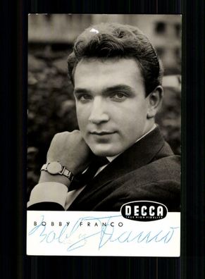 Bobby Franco Autogrammkarte Original Signiert # BC 143629