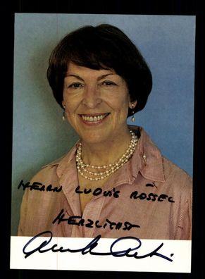 Anette von Aretin Rüdel Autogrammkarte Original Signiert ## BC 144570