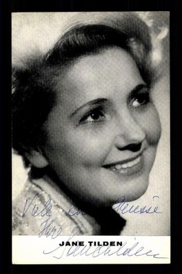 Jane Tilden Autogrammkarte Original Signiert ## BC G 24659