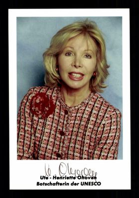 Ute Henriette Ohoven Foto Original Signiert ## BC 145531