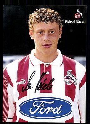 Michael Rösele 1. FC Köln 1995/96 Autogrammkarte+ + A 63915