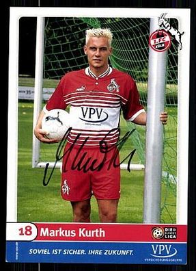 Markus Kurth 1 FC Köln 1999-00 Autogrammkarte+ A 63832