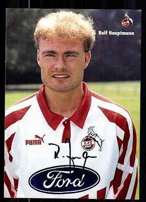 Ralf Hauptmann 1. FC Köln 1994-95 Autogrammkarte + A 63940