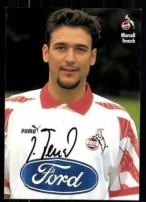 Marcell Fensch 1. FC Köln 1996-97 Autogrammkarte + A 63885