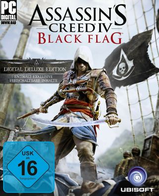 Assassin’s Creed IV Black Flag - Deluxe Edition (PC Nur Uplay Key Download Code)