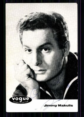 Jimmy Makulis ( + ) Autogrammkarte Original Signiert ## BC 5067