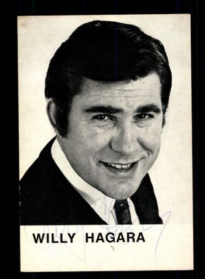 Willy Hagara Autogrammkarte Original Signiert ## BC 146098
