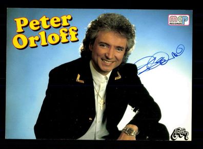 Peter Orloff Autogrammkarte Original Signiert ## BC 146441