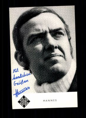 Hannes Autogrammkarte Original Signiert ## BC 146574