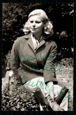 Antje Geerk Kolibri Verlag Autogrammkarte Original Signiert ## BC 12393