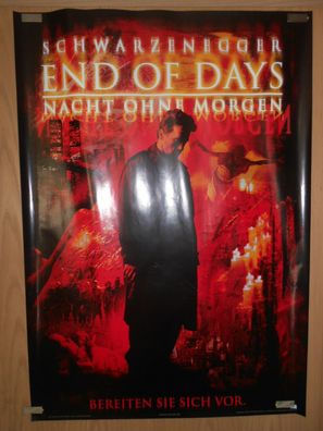 End of Days Arnold Schwarzenegger - Filmplakat 60x80cm gerollt