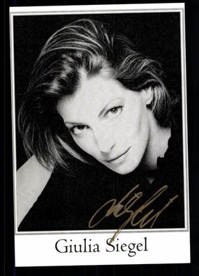 Giulia Siegel Autogrammkarte Original Signiert ## BC 25679