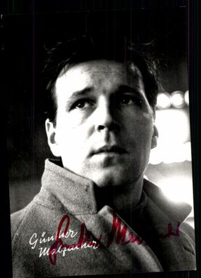 Günther Malzacher Autogrammkarte Original Signiert ## BC 34830