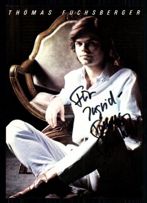 Thomas Fuchsberger Autogrammkarte Original Signiert ## BC 31626