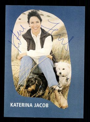 Katerina Jacob Autogrammkarte Original Signiert ## BC 148569