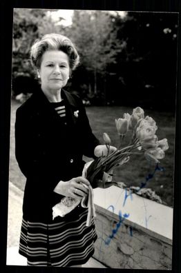 Paula Wessely Autogrammkarte Original Signiert ## BC 33027