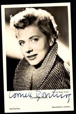 Cornetl Borchers UFA Autogrammkarte Original Signiert ## BC 21027