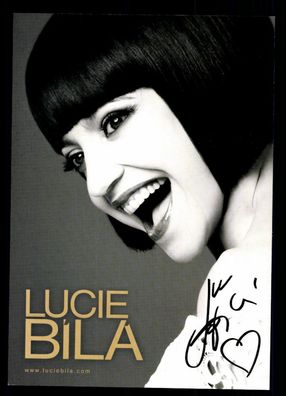 Lucie Bila Autogrammkarte Original Signiert ## G 24847