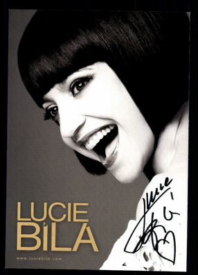 Lucie Bila Autogrammkarte Original Signiert ## G 24848