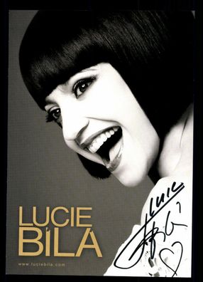 Lucie Bila Autogrammkarte Original Signiert ## G 24849