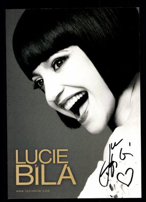 Lucie Bila Autogrammkarte Original Signiert ## G 24850