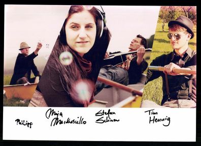 Maja and the Jacks Band Foto Original Signiert ## G 24970