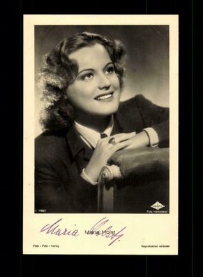 Maria Holst Autogrammkarte Original Signiert ## BC 149177
