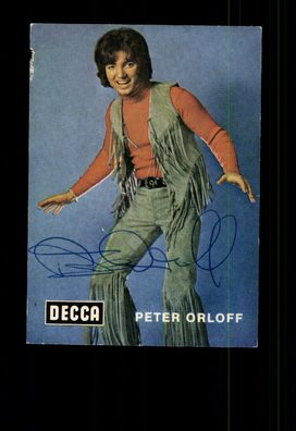 Peter Orloff Autogrammkarte Original Signiert ## BC 149855