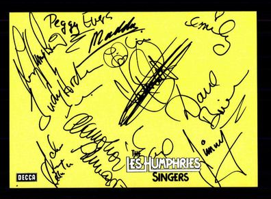 The Les Humphries Autogrammkarte ## BC 150388