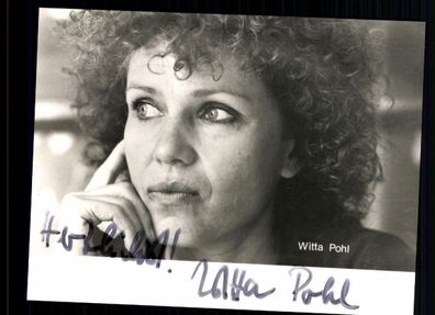 Witta Pohl Autogrammkarte Original Signiert ## BC 30454