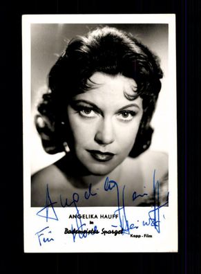 Angelika Hauff KOPP Verlag Autogrammkarte Original Signiert # BC 129963