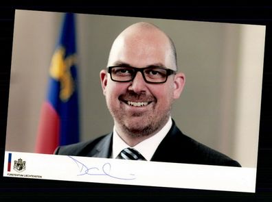Daniel Risch Vize Regierungschef Lichtenstein Foto Original Signiert ## G 25033