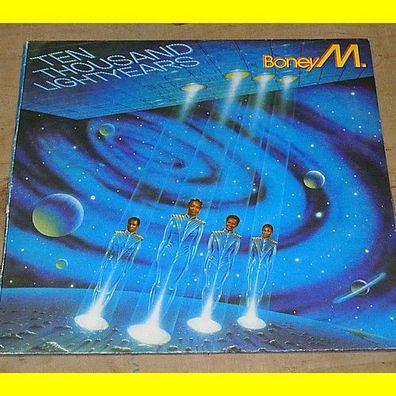 LP - Boney M. - Ten Thousand Lightyears - Balkanton BTA 11640 von 1984