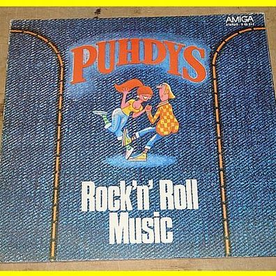 LP - Puhdys - Rock´n´Roll Music - Amiga 855513 von 1976