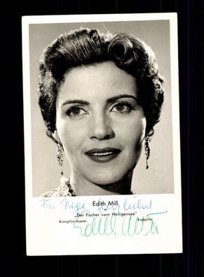 Edith Mill Kopp Verlag Autogrammkarte Original Signiert # BC 130145