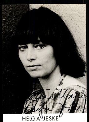 Helga Jeska Autogrammkarte Original Signiert ## BC 34984