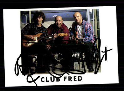 Club Fred Autogrammkarte Original Signiert ## BC 154651