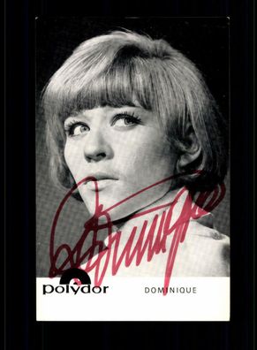 Dominique Autogrammkarte Original Signiert ## BC 157194