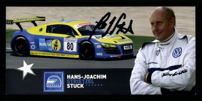 Hans Joachim Stuck Autogrammkarte Original Signiert Motorsport ## BC G 26690