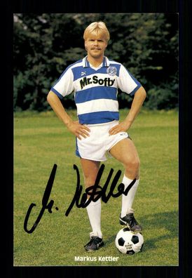 Markus Kettler Autogrammkarte MSV Duisburg 1984-85 Original Signiert