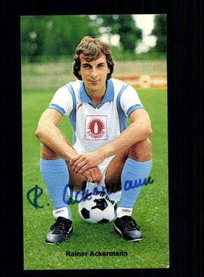 Rainer Ackermann Autogrammkarte Stuttgarter Kickers 1984-85 Original Signiert
