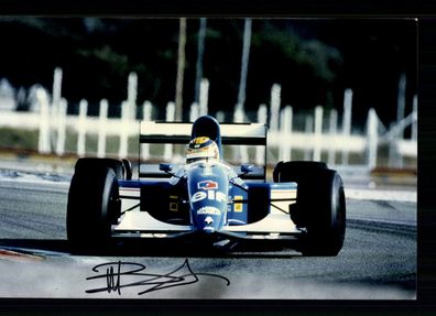 Mark Blundell Foto Original Signiert Formel 1 Fahrer 1991-1995 ##BC G 27022