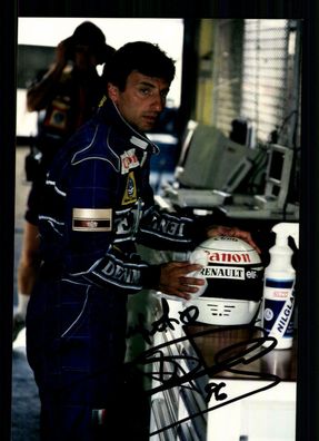 Ricardo Patrese Foto Original Signiert Formel 1 Fahrer 1977-1993 ##BC G 27048