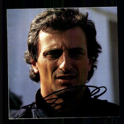 Riccardo Patrese Foto Original Signiert Formel 1 Fahrer 1977-1993 ## BC G 27121