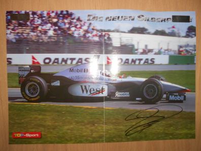 David Coulthard Original Signiert Formel 1 Fahrer 1994-2008 ## BC G 27268