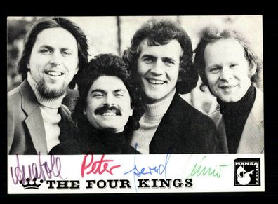 The Four Kings Autogrammkarte Original Signiert ## BC 160397